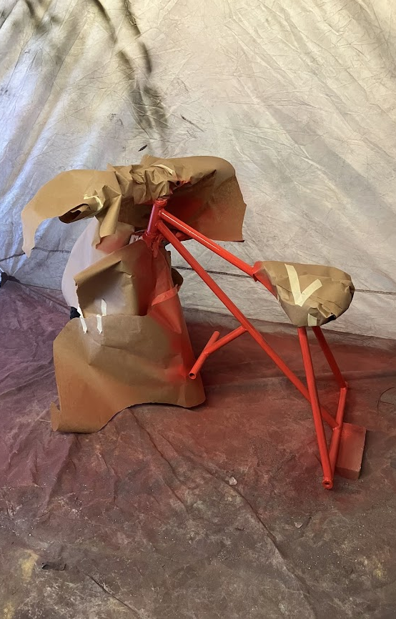 Painting the bike